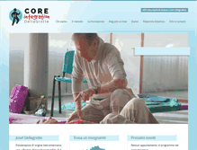 Tablet Screenshot of coreintegration.it